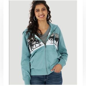 Wrangler Retro Horse Hoodie Medium